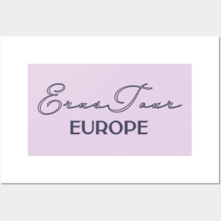 Eras Tour Europe Posters and Art